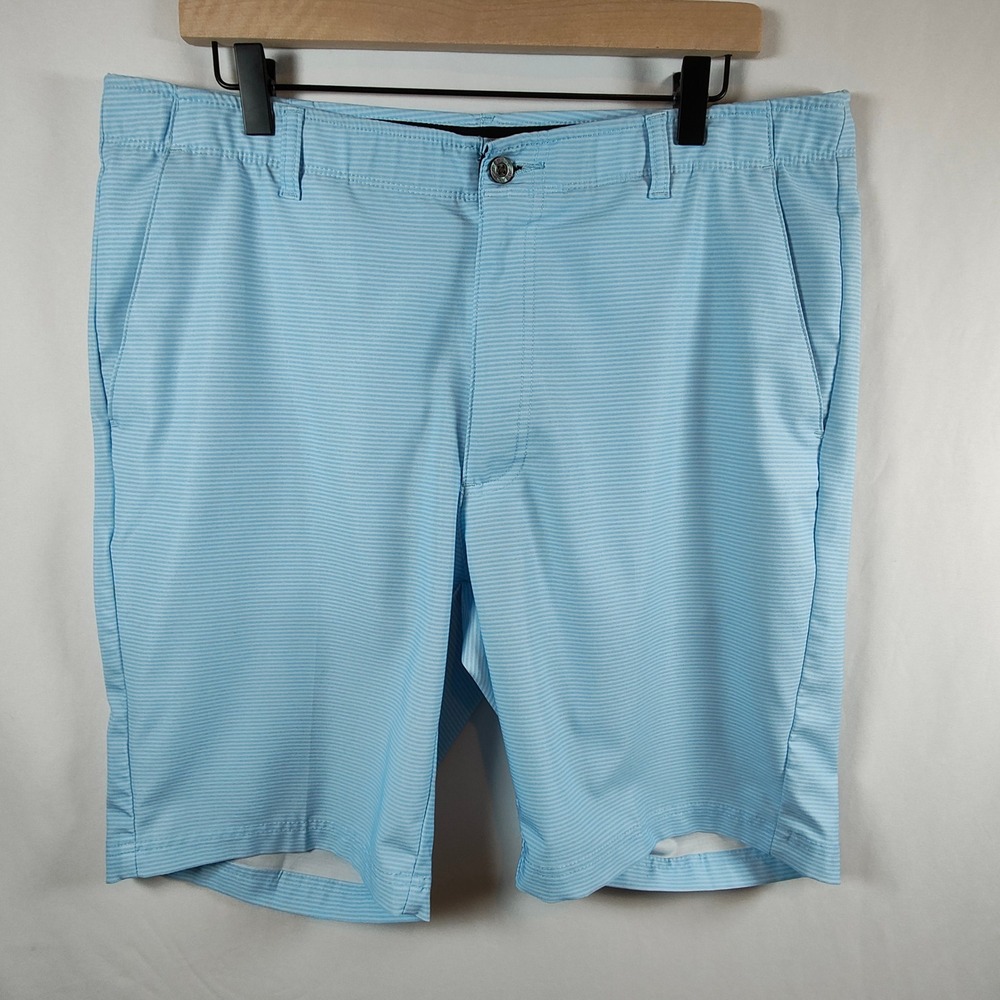 Pebble Beach Chino Shorts Men's 36 Pinstripe